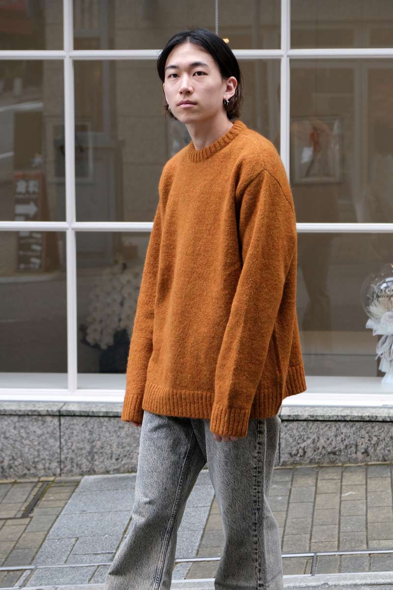 EAST SWEATER / PUMPKIN MELANGE [60% 할인]