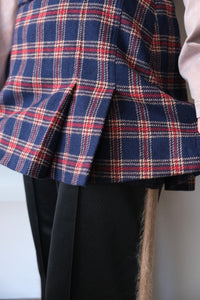 CHECK SKIRT / RED BLUE CHECK [30%OFF]