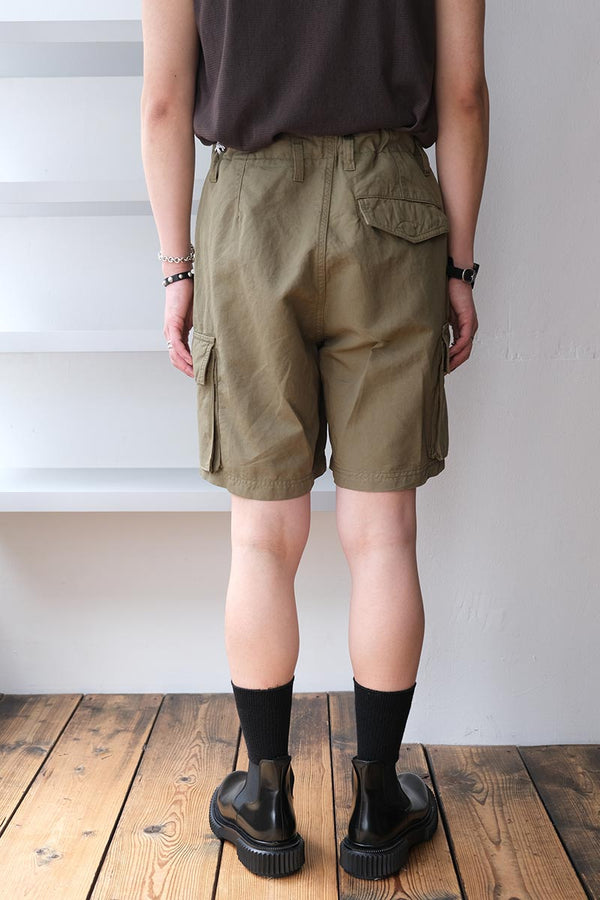 DARK CARGO SHORTS / PALE GREEN [40% 할인]