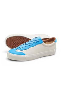 VM004 MILIC LEATHER / LIGHT BLUE/WHITE