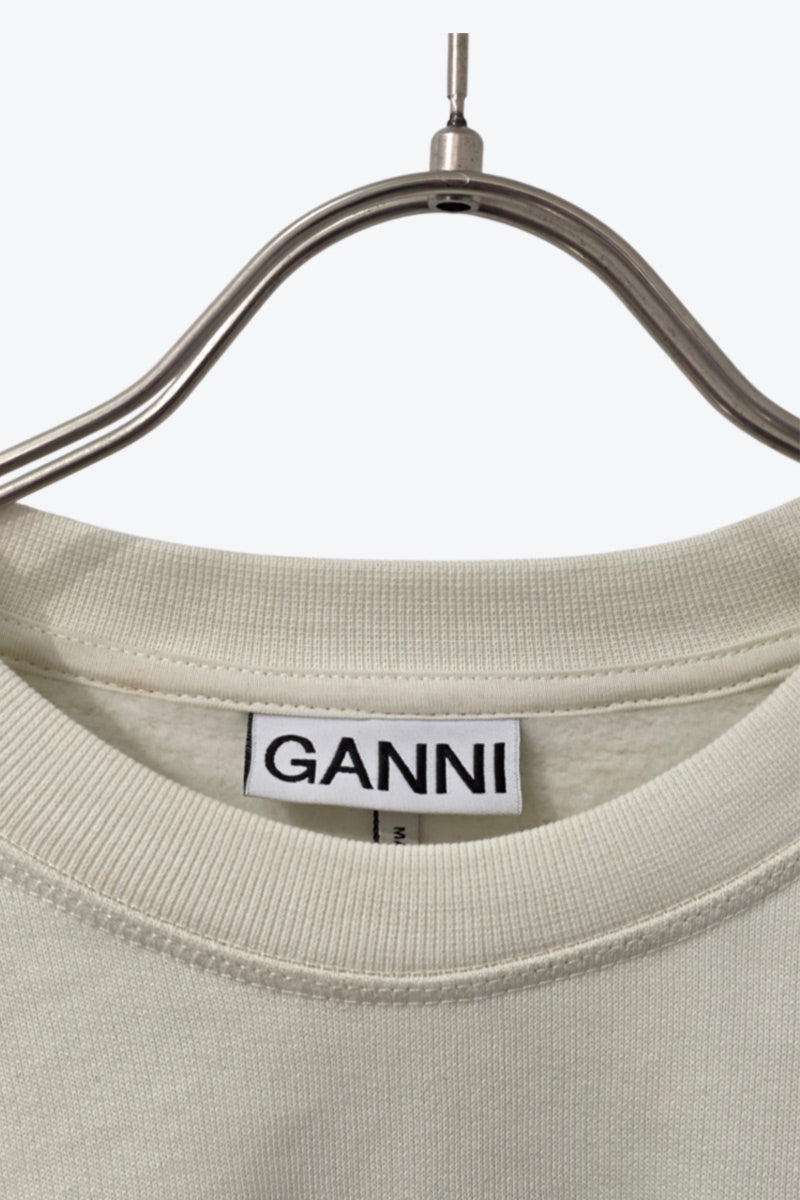 GANNI | MADE IN PORTUGAL CROPPED SWEATSHIRT [USED]