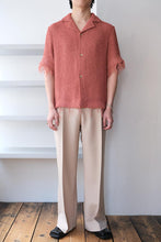 Load image into Gallery viewer, FAUSTO SHIRT / WASHED FRINGED RED