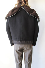 Load image into Gallery viewer, DULUTH JACKET / CLASSIC BLACK STAMPED WOOL