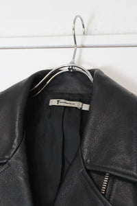 T BY ALEXANDER WANG | DOUBLE LEATHER JACKET [USED]