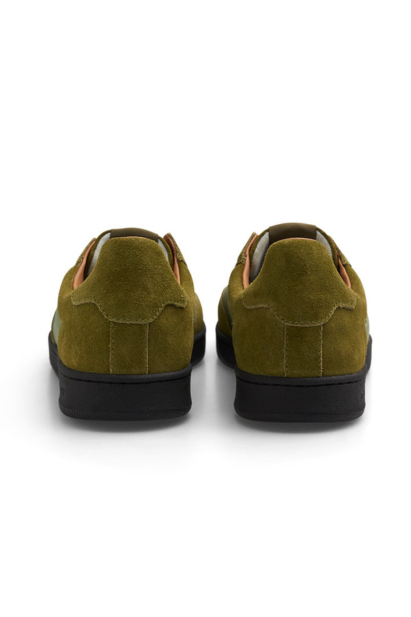 CM001 SUEDE/LEATHER  LO / CEDAR GREEN/BLACK