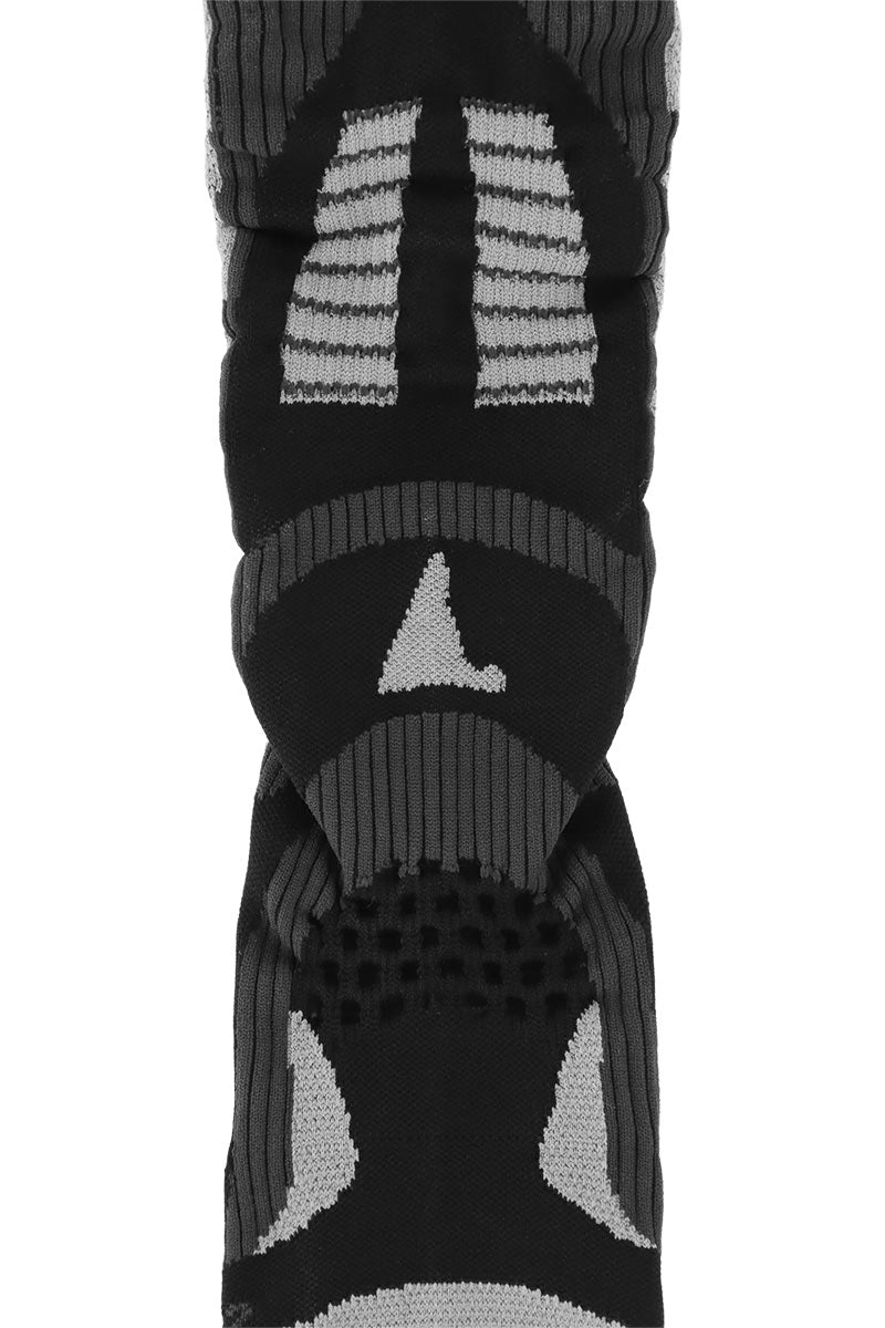 BONES LONG SOCKS / DARK GREY