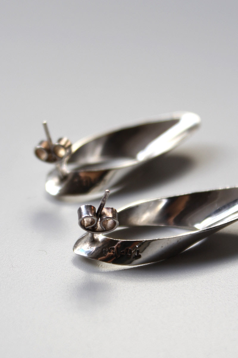 MADE IN MEXICO 925 SILVER EARRINGS / SILVER