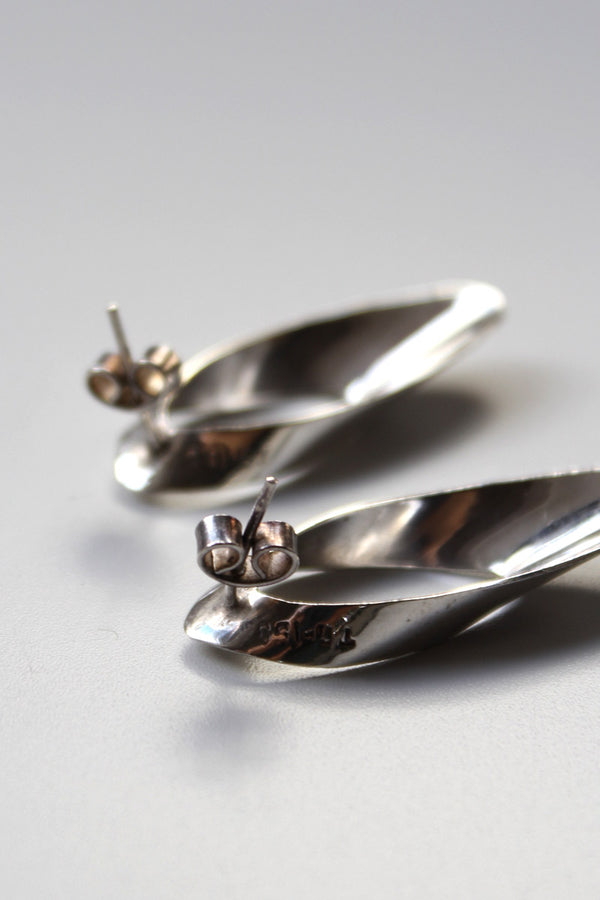 MADE IN MEXICO 925 SILVER EARRINGS / SILVER