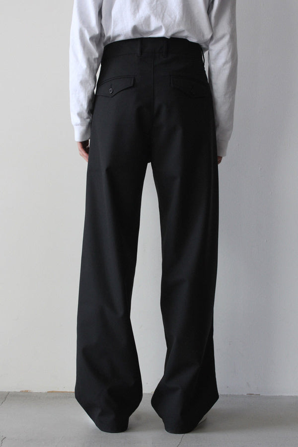 WIND TROUSERS / BLACK SUIT