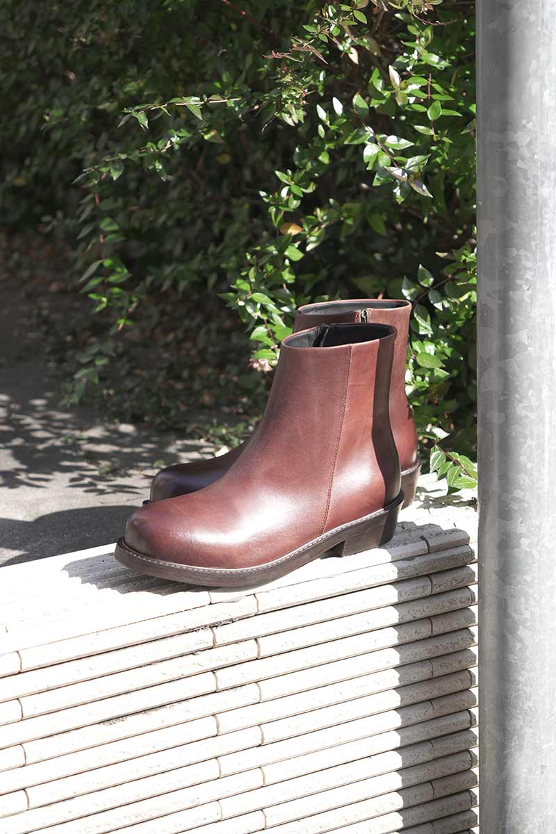 LERATO BOOT / VINTAGE BROWN LEATHER