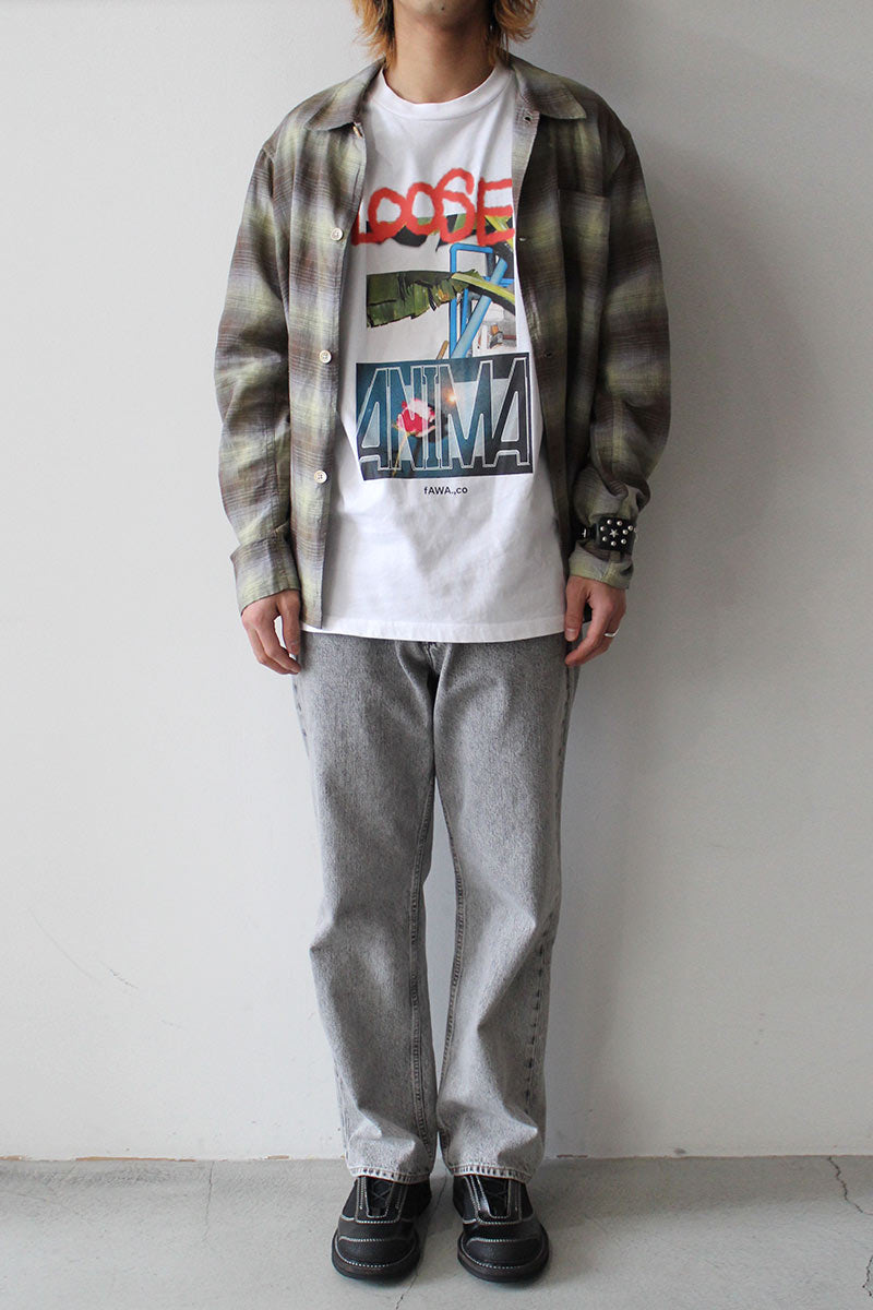 CLAY ARLINGTON - 'ANIMA' S/S TEE / WHITE [60%OFF]
