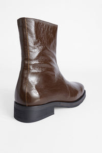 CAMION BOOT/ OLIVE LEATHER