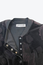 Load image into Gallery viewer, SONIA RYKIEL | MADE IN FRANCE 90&#39;S PATTERN VELOUR JACKET [USED]
