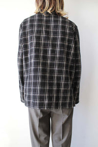 HAVEN JACKET / BLACK/WHITE HELIX FLANNEL