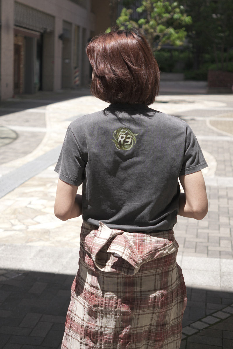 FADED TULIP T-SHIRT / GREY