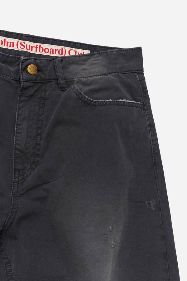 RALF CHINO TROUSERS / BLACK [26AW入荷予定]