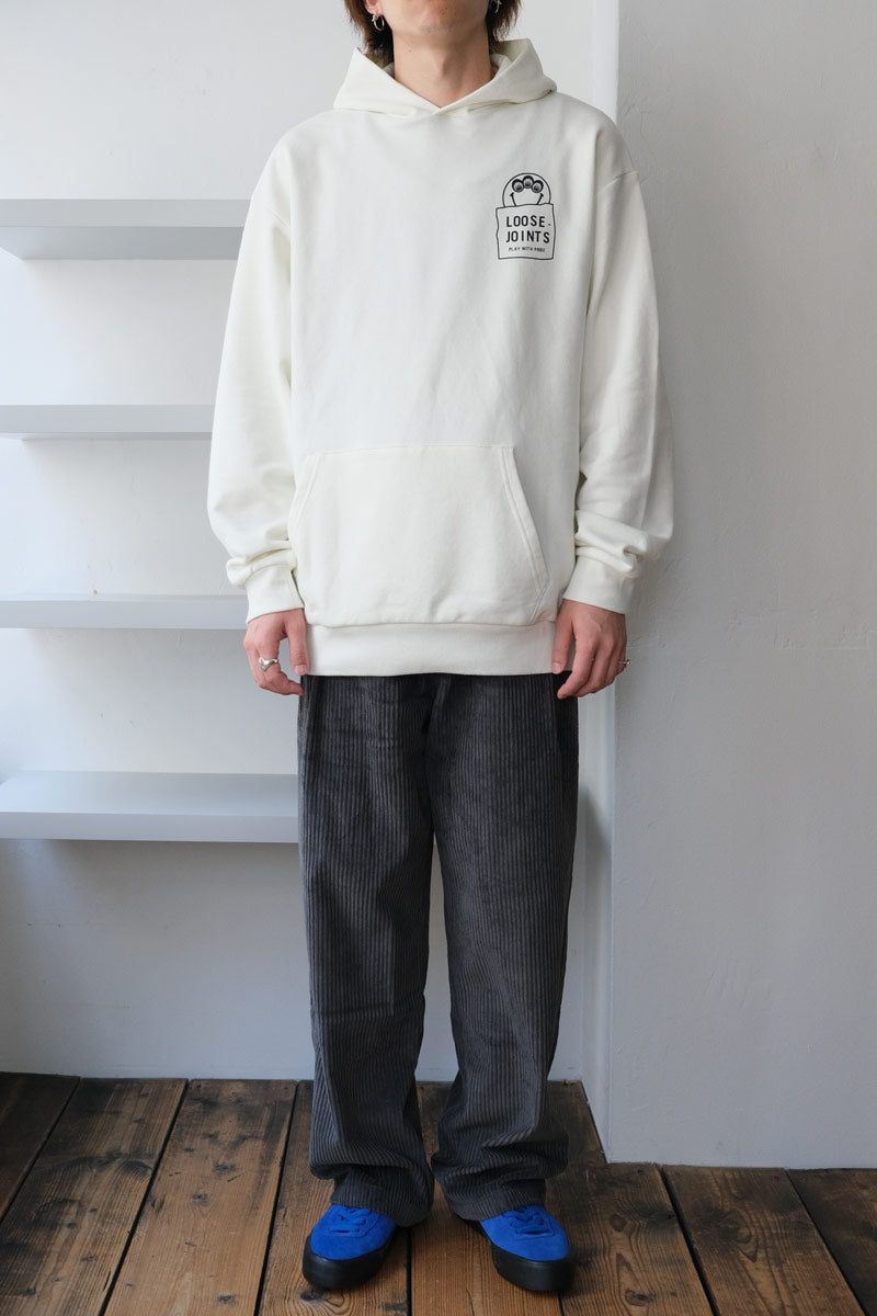 KATSUKI ARAKI -'EYE CONTACT' SWEAT HOODIE / OFF WHITE[60%OFF]