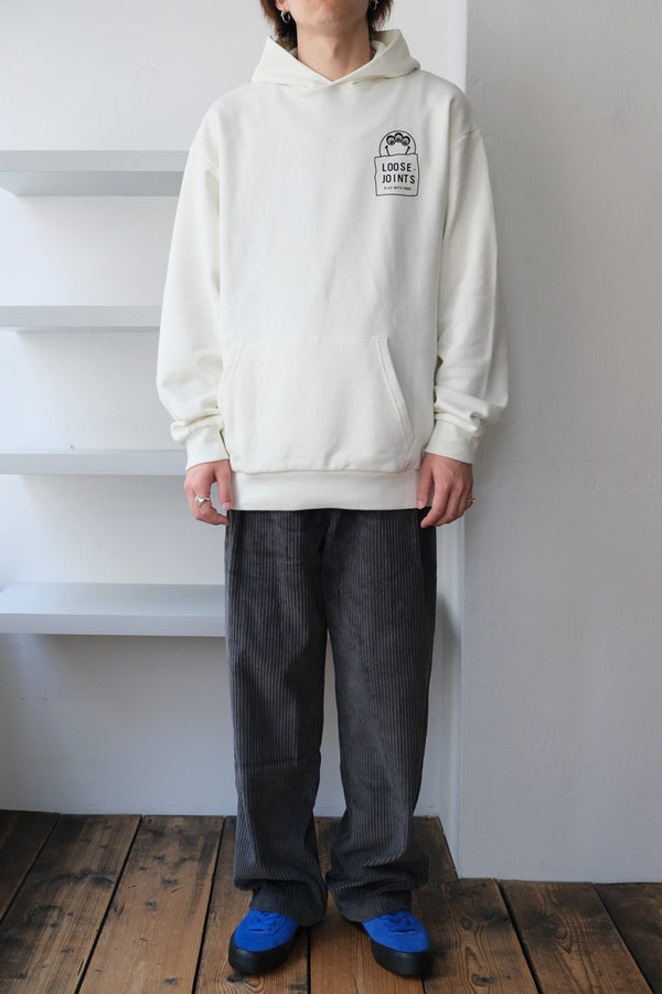 KATSUKI ARAKI -'EYE CONTACT' SWEAT HOODIE / OFF WHITE[60%OFF]