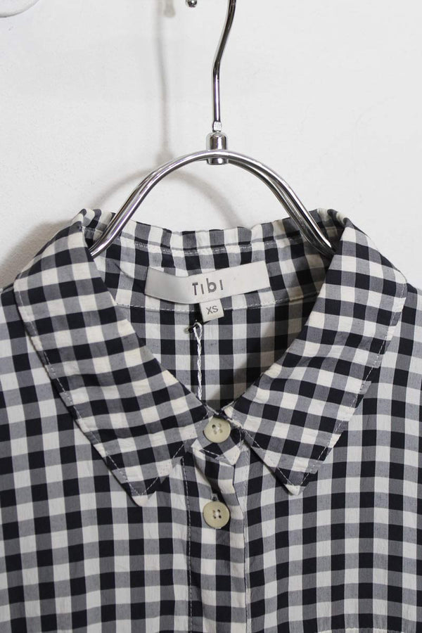 TIBI | L/S CHECK SHIRT [USED]