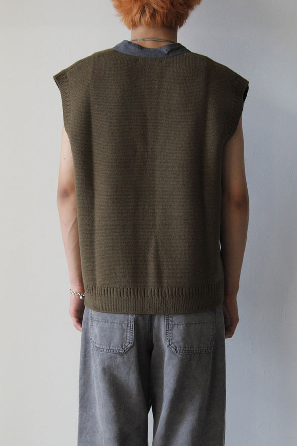 ON VEST / DARK KHAKI [60%OFF]