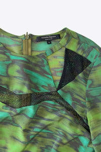 NANETTE LEPORE | MADE IN USA SILK DESIGN TOPS [USED]
