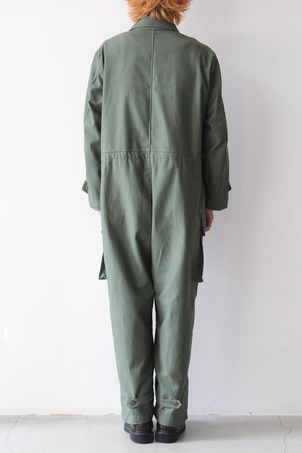 80'S US LAUNDRY JUMPSUIT / OLIVE