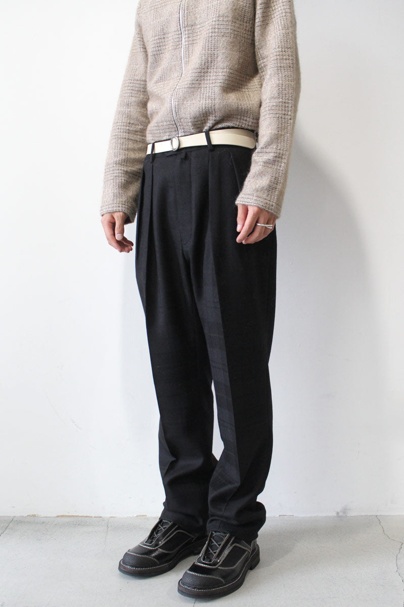 W/N FLANO HERRINGBONE STANDARD TYPE1 / BLACK×WHITE [Kanazawa store] 
