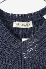 画像をギャラリービューアに読み込む, OUR LEGACY | MADE IN PORTUGAL COTTON KNIT VEST [USED]