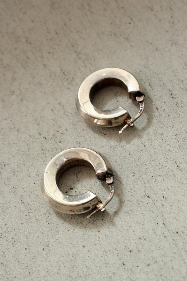 MADE IN ITALY 925 SILVER EARRINGS / SILVER