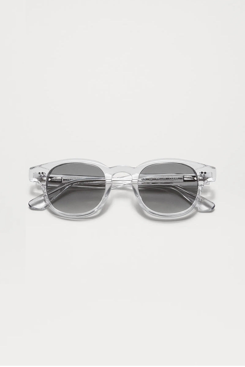 01M ROUND SUNGLASSES / CLEAR