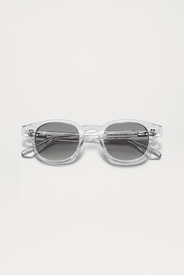01M ROUND SUNGLASSES / CLEAR