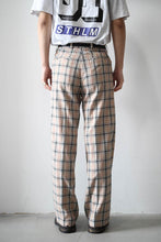 画像をギャラリービューアに読み込む, SUNE BOOTCUT TROUSERS / CHECK