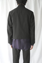 画像をギャラリービューアに読み込む, S18 NO.285 SUMMER WOOL POCKET JACKET / BLACK [金沢店]