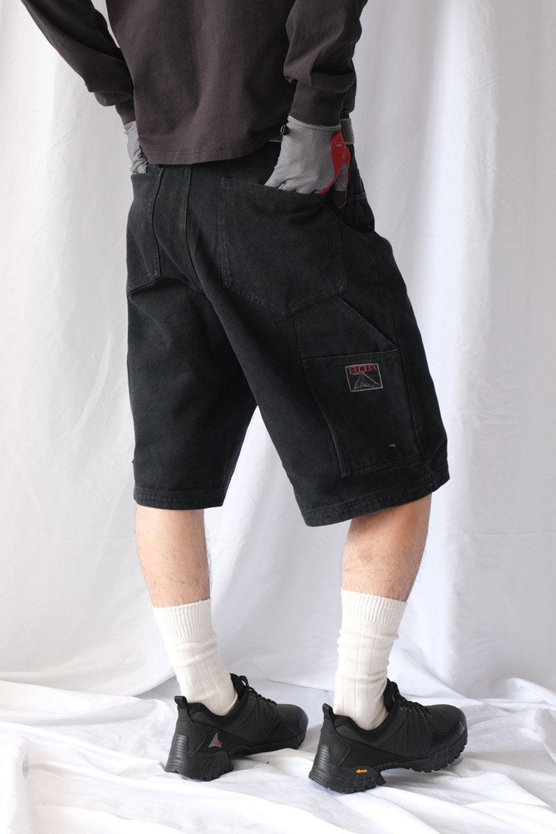 ASH CANVAS SHORTS / WASHED BLACK