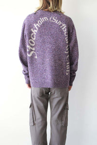 KNIT SWEATER / PURPLE