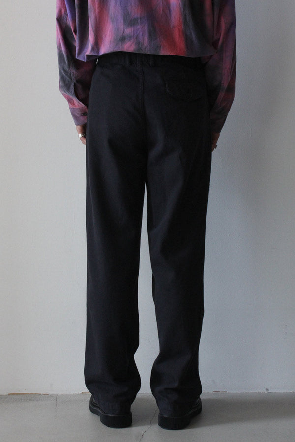 VAN TROUSERS / WASHED BLACK [40% 할인]
