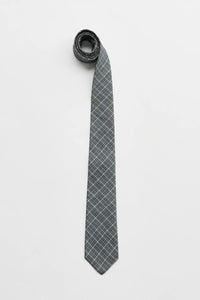 TIE / PICNIC CHECK COTTON SILK