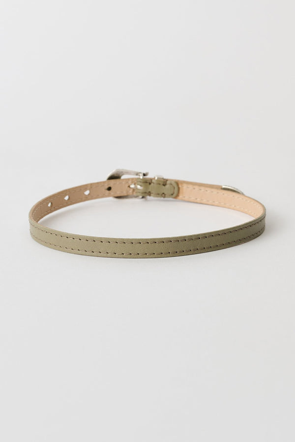 COWBOY WRAP AROUND / POMICE GREY FLUID CALFSKIN