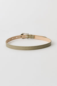 COWBOY WRAP AROUND / POMICE GREY FLUID CALFSKIN