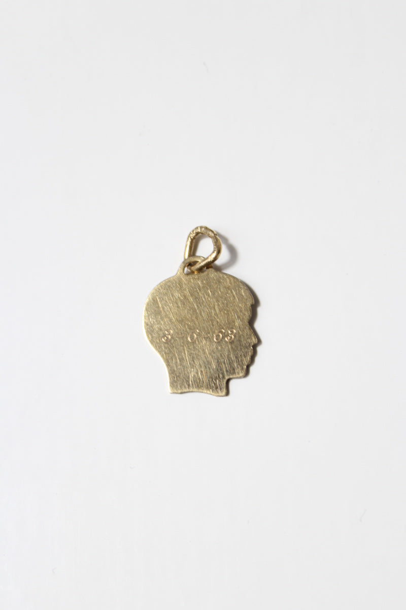 14K GOLD NECKLACE TOP 1.37G / GOLD