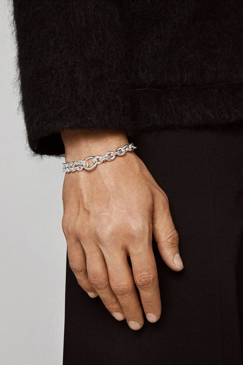 DOUBLE BRACELET THICK / 925 STERLING SILVER [4月入荷予定]