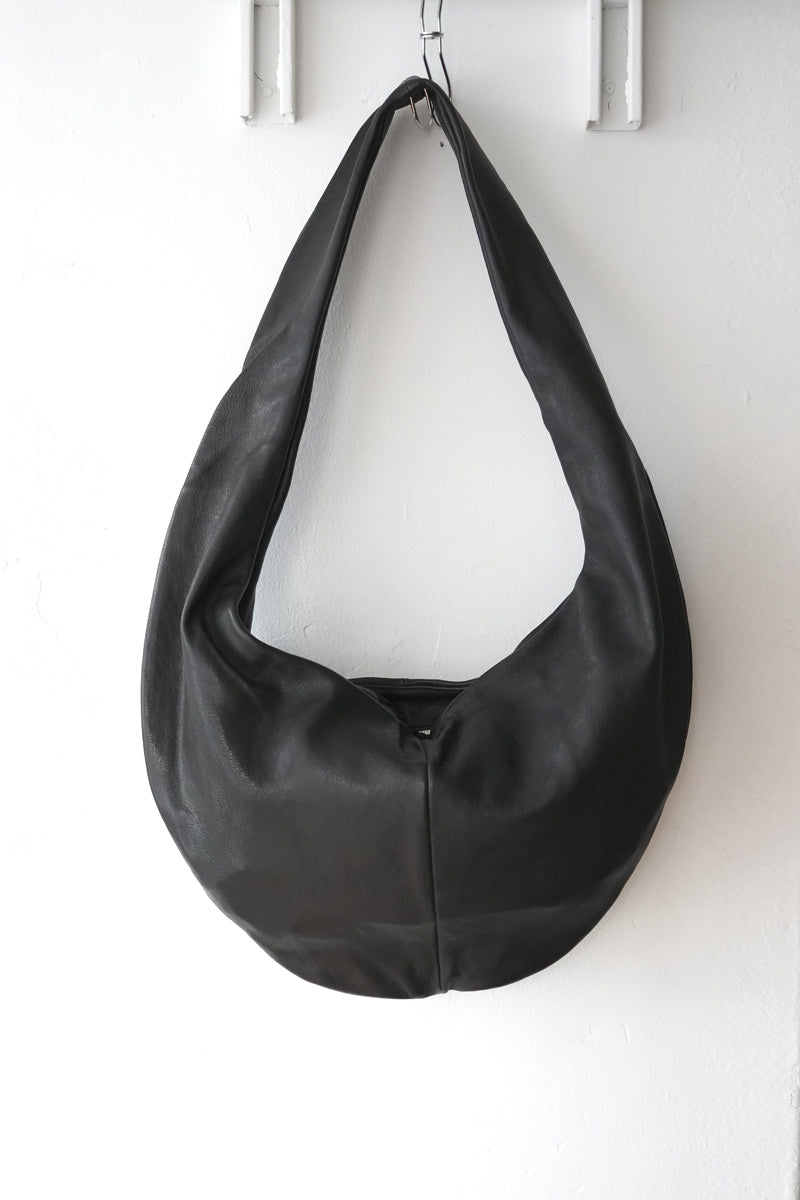 S17 NO.250 CROSSED LEATHER BAG / BLACK [Kanazawa store]