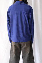 画像をギャラリービューアに読み込む, RUGBY LONGSLEEVE / DEEP BLUE HIGH TWIST JERSEY