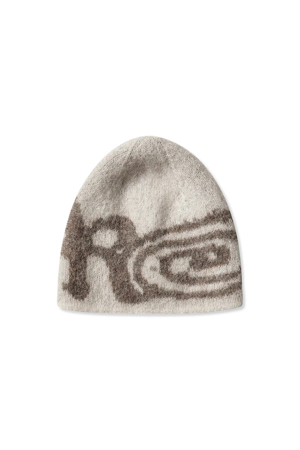 VORTEX MOHAIR BEANIE  / GREY