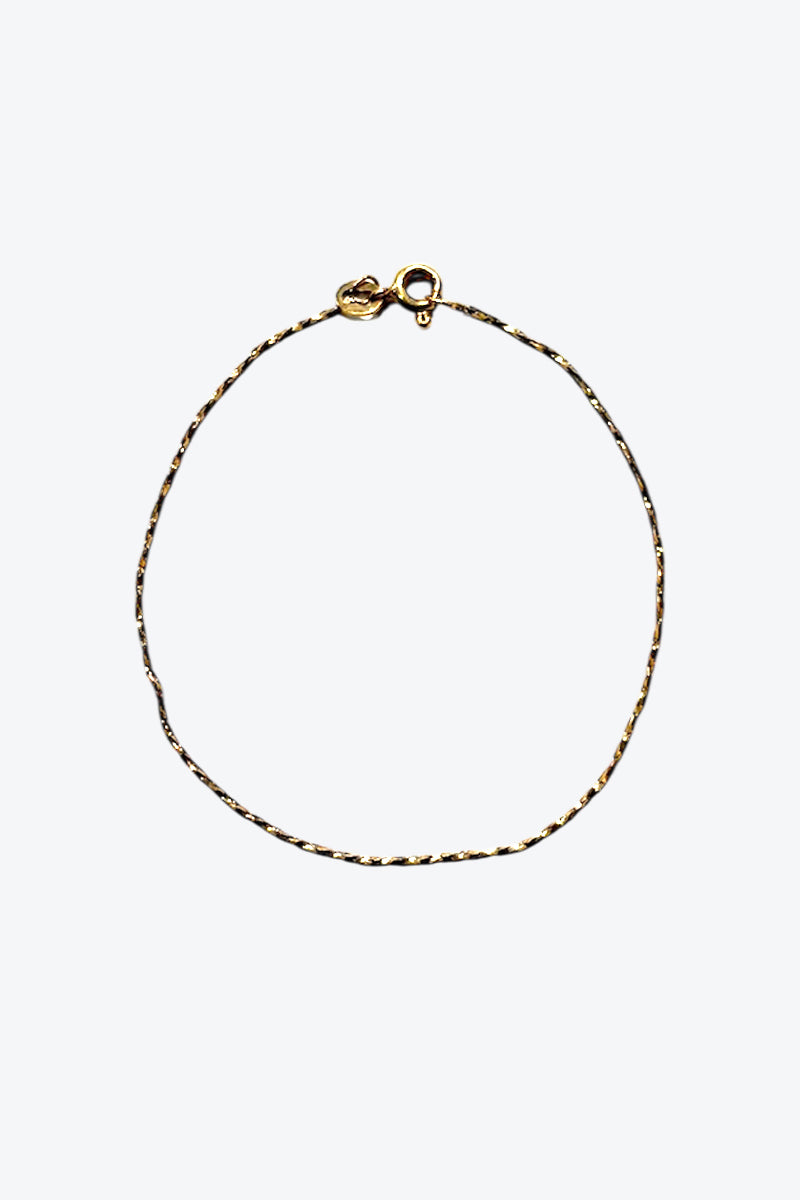 MADE IN ITALY 14K GOLD BRACELET 0.61G / GOLD