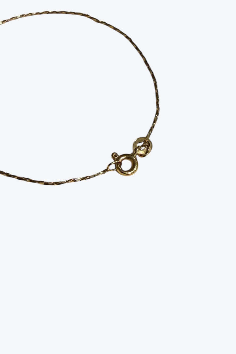MADE IN ITALY 14K GOLD BRACELET 0.61G / GOLD