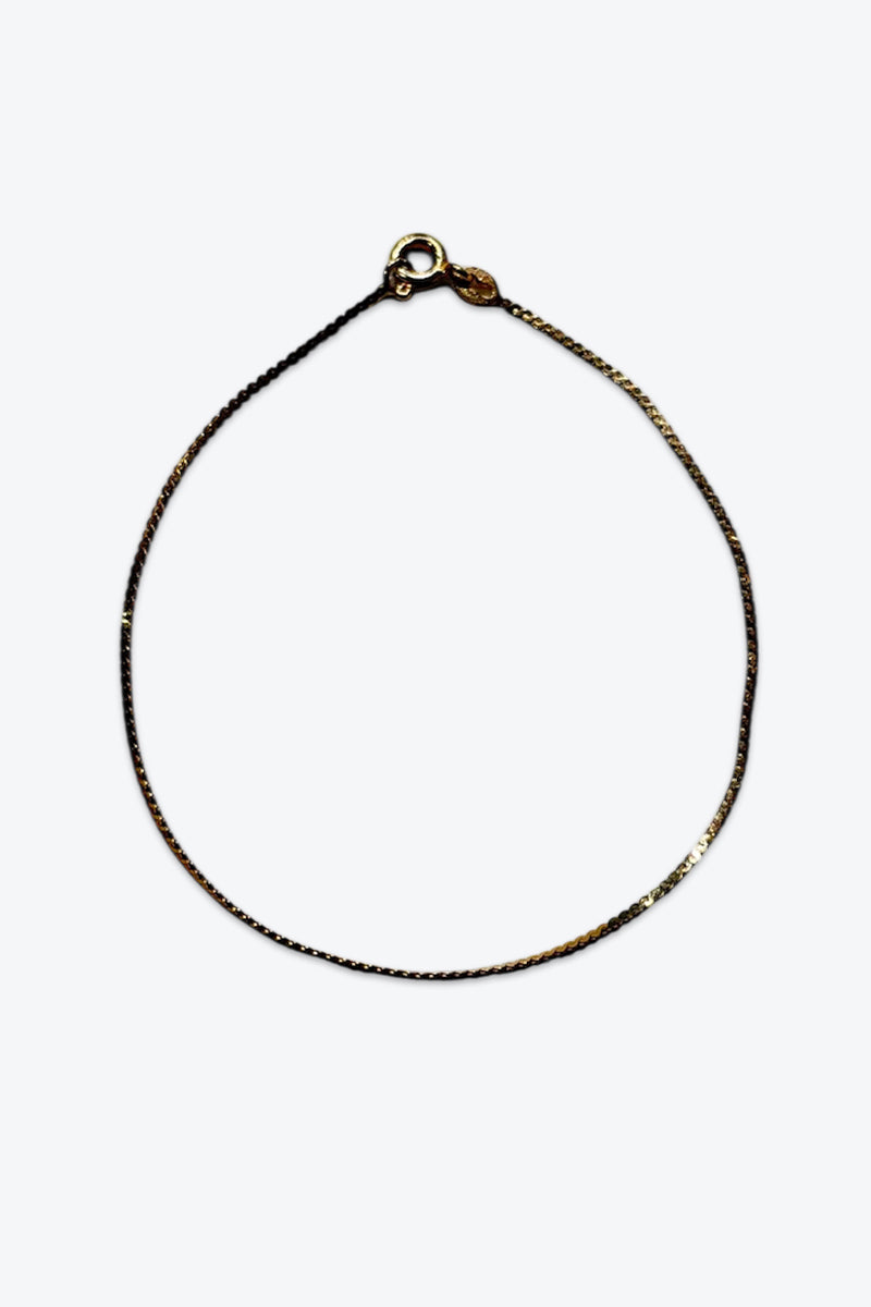 MADE IN ITALY 14K GOLD BRACELET 0.86G / GOLD