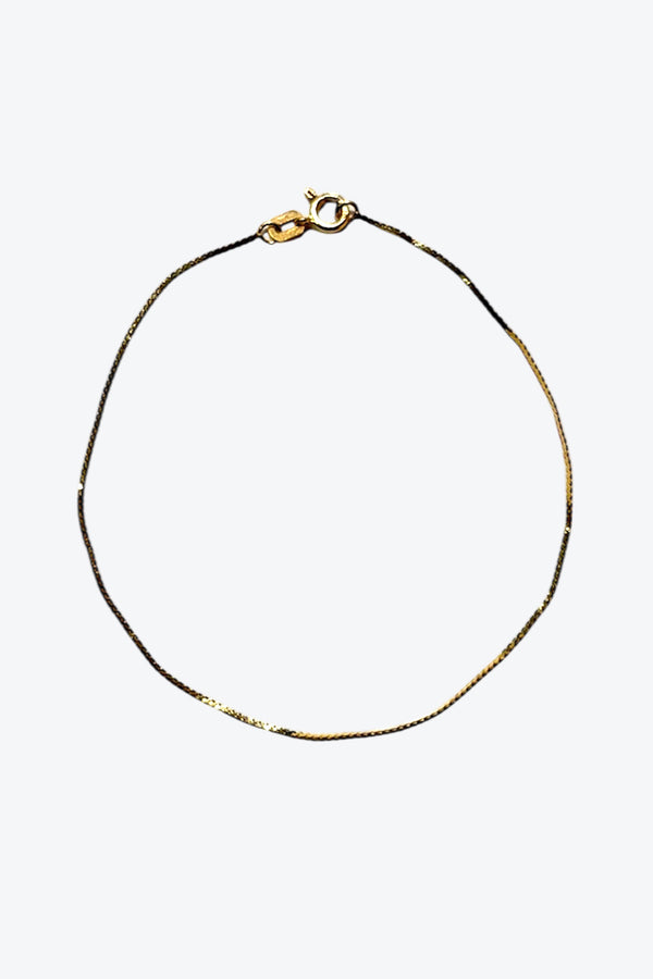 MADE IN ITALY 14K GOLD BRACELET 0.34G / GOLD