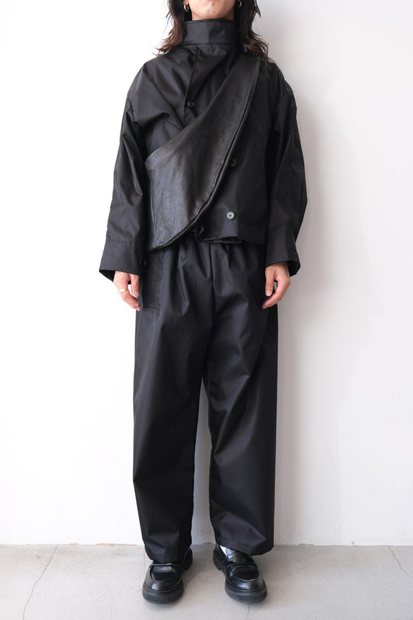S17 NO.286 TECHNICAL CROPPED OVERSIZED JACKET / BLACK [金沢店]
