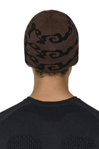 VORTEX BEANIE / DARK BROWN